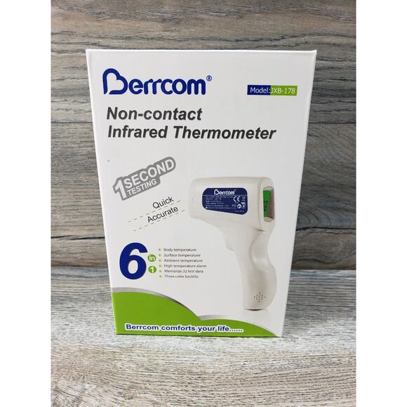 Berrcom JXB-178 Non-Contact Handheld Infrared Thermometer - Picture 1 of 2